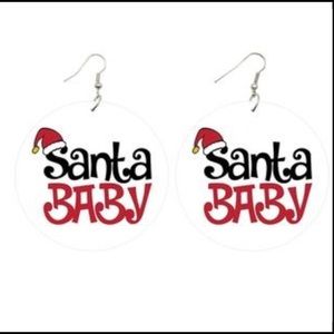 Santa Baby lightweight double sided earrings 🥰😍